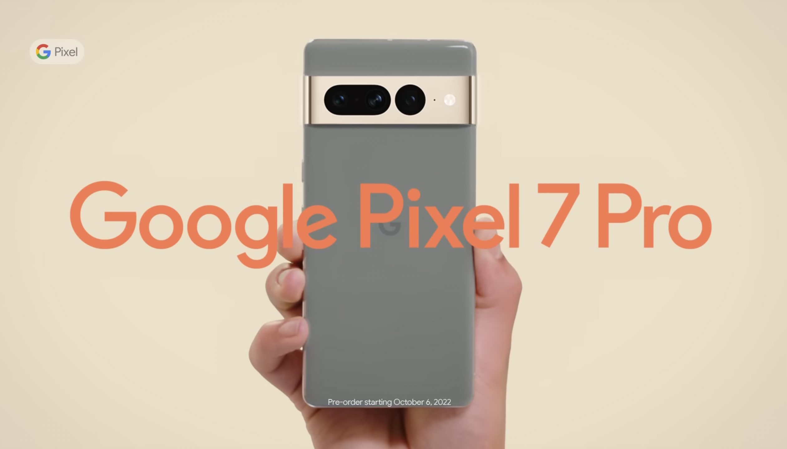 Ну очень странный проморолик с первым знакомством с Google Pixel 7 Pro