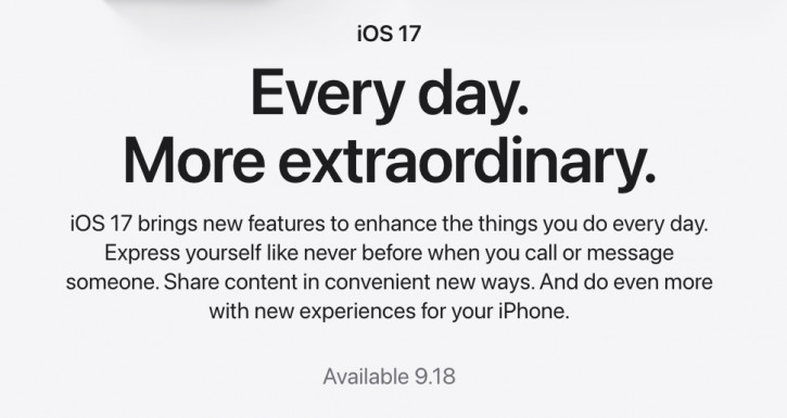 Дата релиза финальной iOS 17 для iPhone 14 Pro и других iPhone