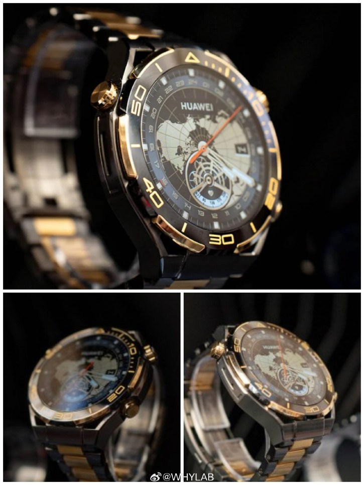  Huawei Watch Ultimate Gold Edition:      
