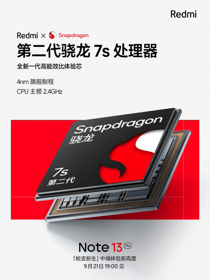 Redmi Note 13 Pro получит новый Snapdragon 7s Gen 2: что за зверь?