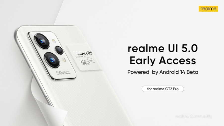 Realme GT 2 Pro из России получил Realme UI 5.0 Beta с Android 14