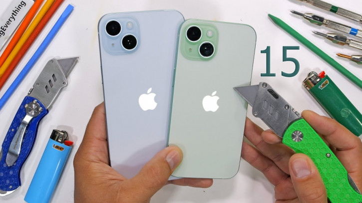 Шах и мат, титан! Тесты на прочность iPhone 15 и 15 Plus