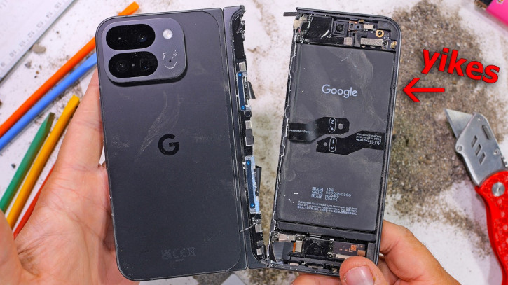 Google Pixel 9 Pro Fold опозорился в тестах на прочность (видео)