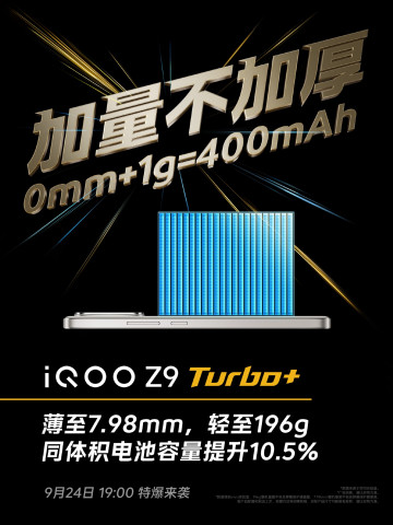   iQOO Z9 Turbo+    