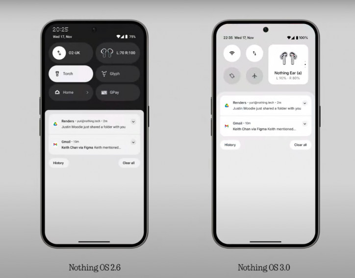 Анонс NothingOS 3.0 на Android 15 - AI и много нового дизайна
