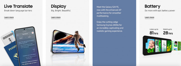  ? Samsung   Galaxy S24 FE  