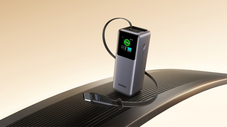 Анонс UGREEN Nexode – серия зарядных решений с выдвижным кабелем