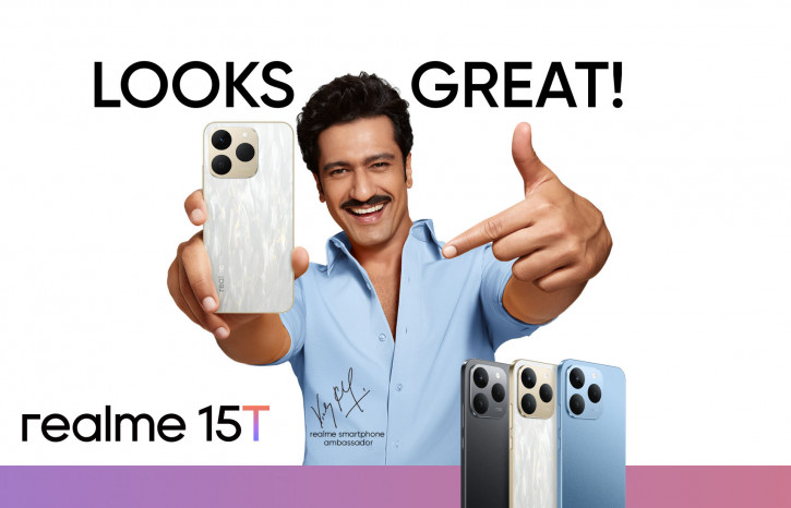 Анонс Realme 15T – доступный недокомпакт в иконическом дизайне