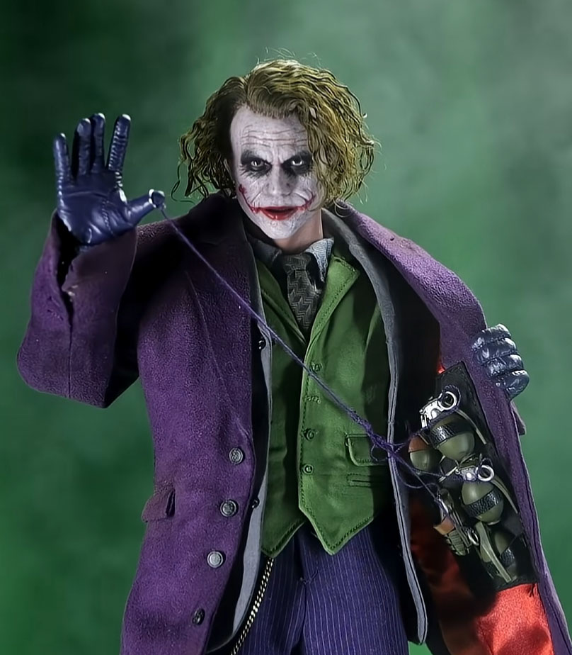 ВИДЕО: распаковка сверхреалистичной модели Джокера от Hot Toys