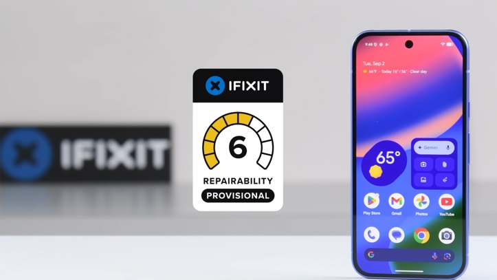 Pixel 10 разобрали на видео и дали оценку ремонтопригодности