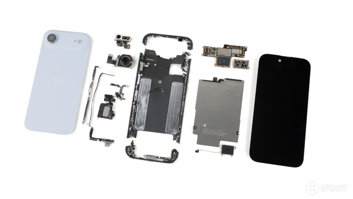 iFixit разобрали iPhone Air и дали оценку ремонтопригодности (видео)