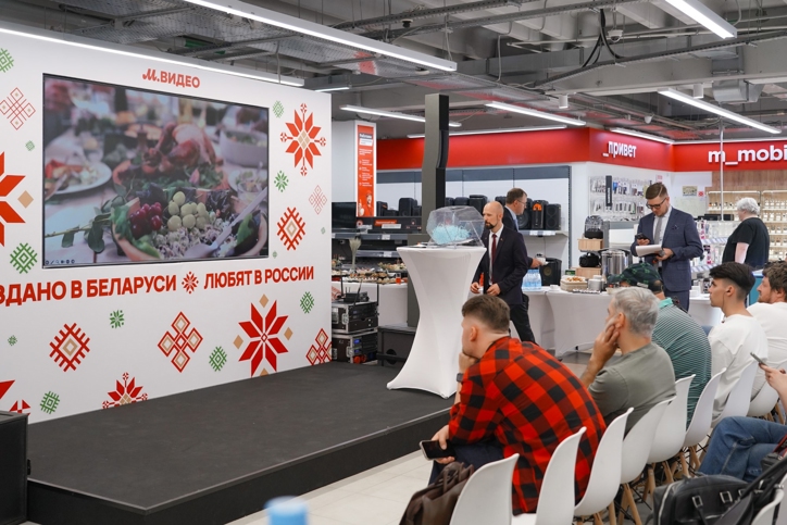 М.Видео объявила о запуске бренд-зоны ''Сделано в Беларуси''