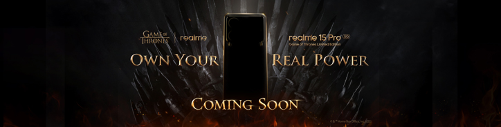 Теперь официально: Realme 15 Pro Game of Thrones Limited Edition на подходе