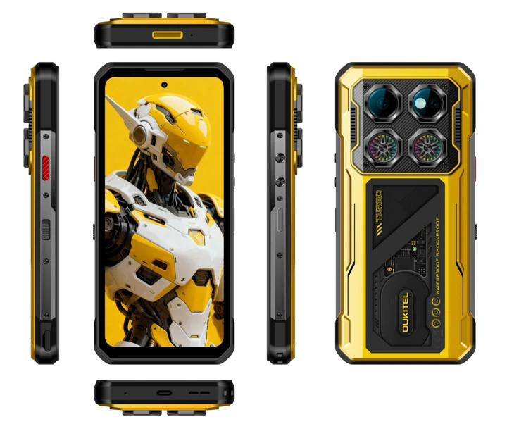 Анонс Oukitel WP600: «игровой бронефон» с двумя вентиляторами