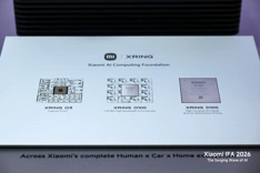 Xiaomi 18 Fold с XRing O3 показали на IFA 2026