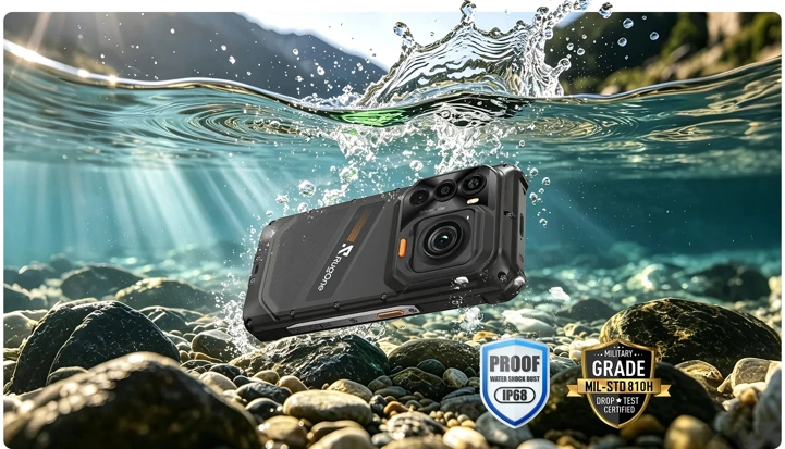 Анонс RugOne Xsnap 7 Pro: смартфон со встроенной экшн-камерой