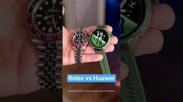 Купил Rolex и пожалел! Обзор Huawei Watch GT 7 Pro за минуту #rolex #huawei #часы #gmt #rolexpepsi