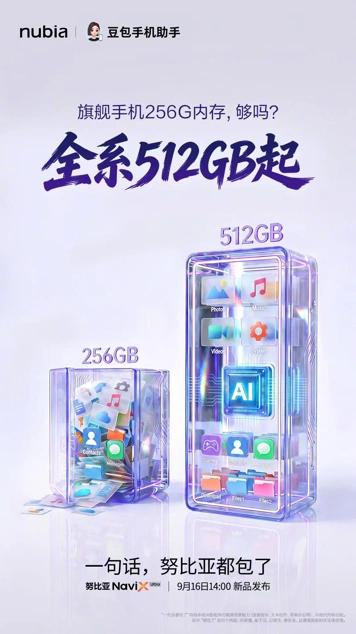 256 ГБ – вчерашний день: ZTE раскрыла много секретов Nubia NaviX Ultra