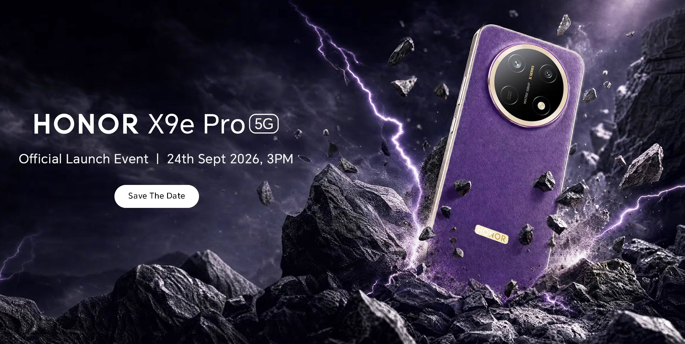 Глобальный Honor X9e Pro с батареей 11 000 мАч выйдет уже 24 сентября