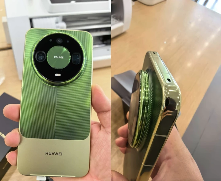 Серия Huawei Mate 90 на живых фото