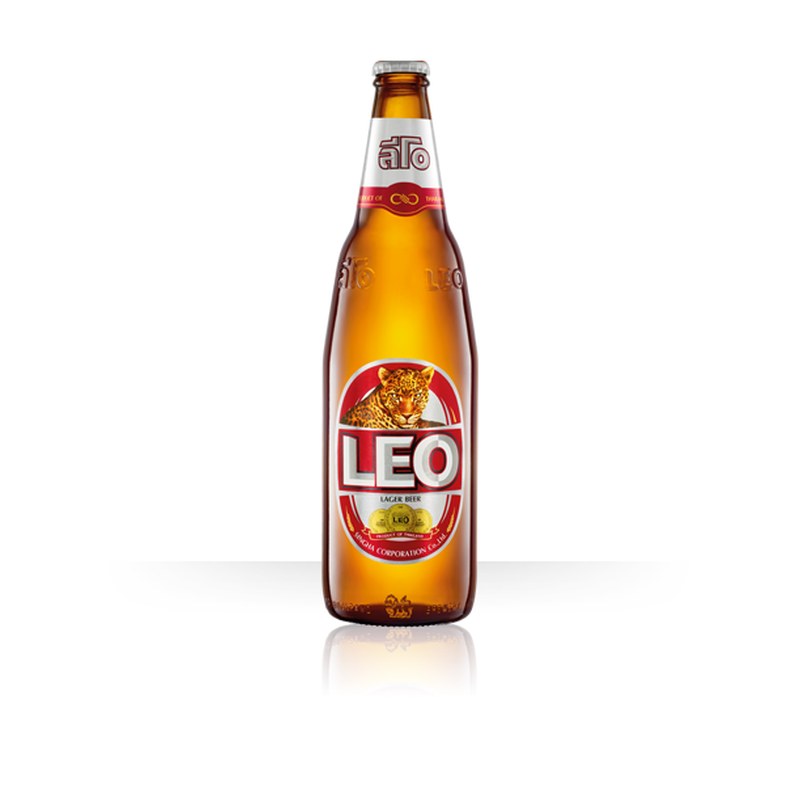 Пиво Leo, банка 490 мл, упаковка 12 шт.