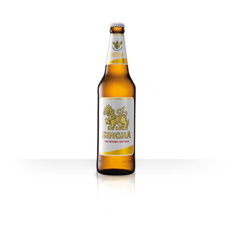 Пиво Singha, банка 490 мл, упаковка 12 шт.