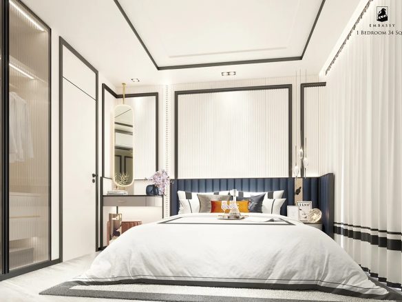 1-bedroom apartment 33 m² in Embassy with sea view - Jomtien
