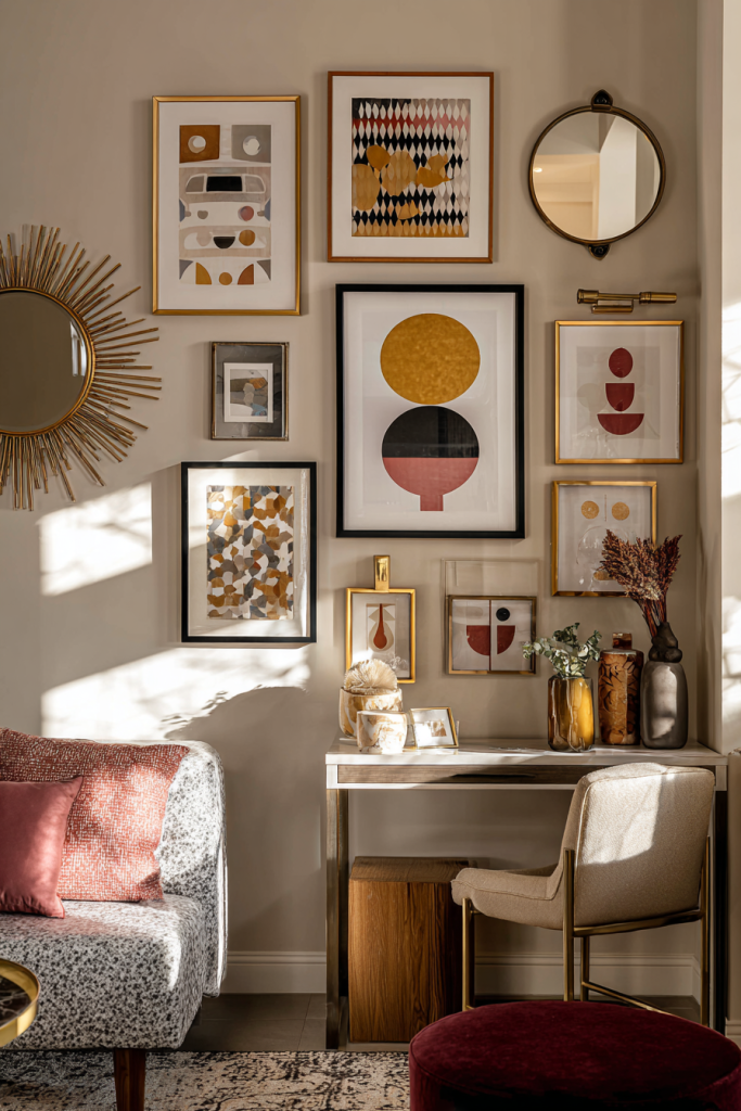 холсты в интерьере 2