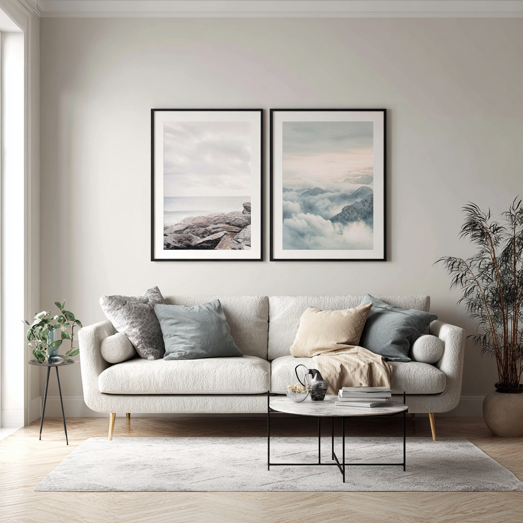 холсты в интерьере 3