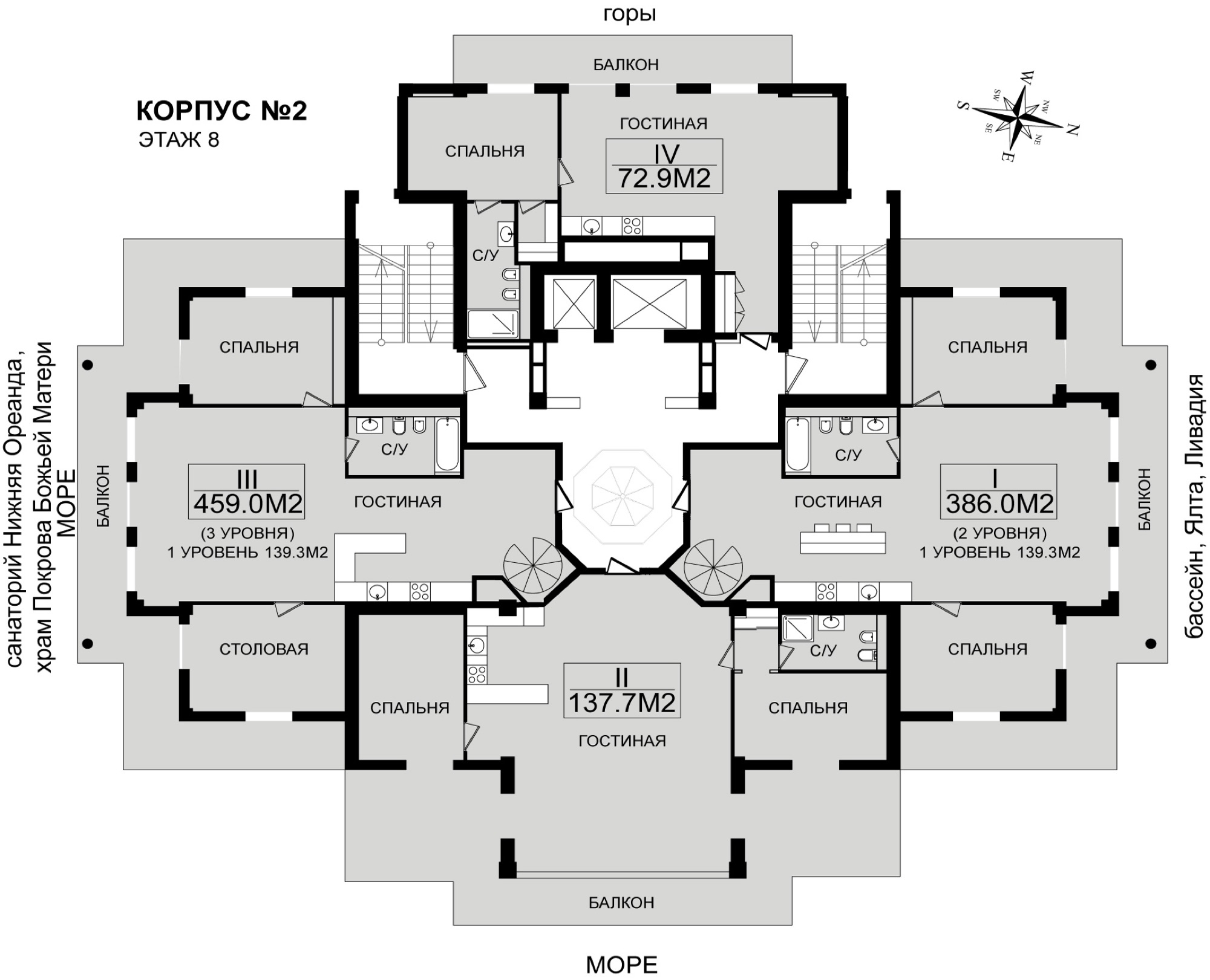 4-к, 386.4 м² · Дипломат