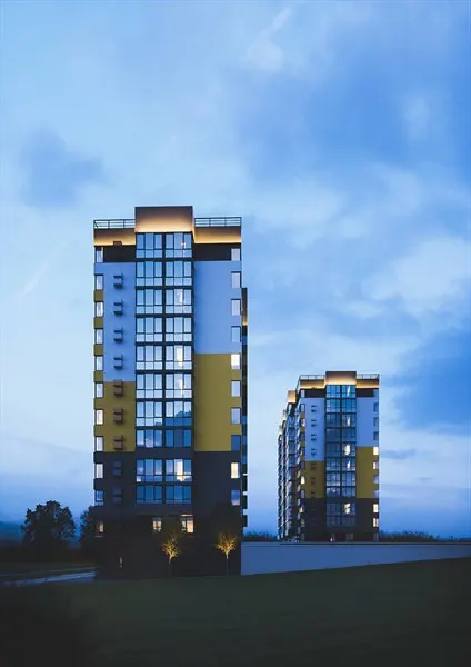 Студия, 25.2 м² · Солнечный парк