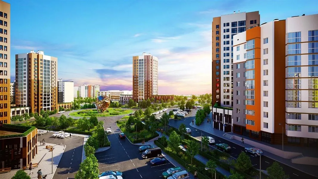 2-к, 63.6 м² · Город Мира