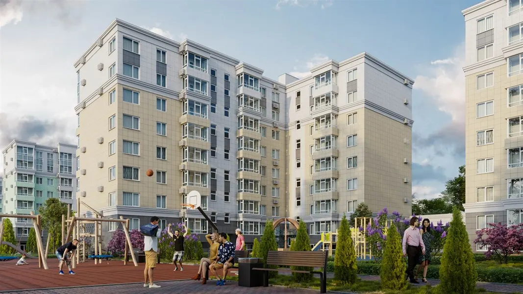 2-к, 59.1 м² · ЦентрПарк