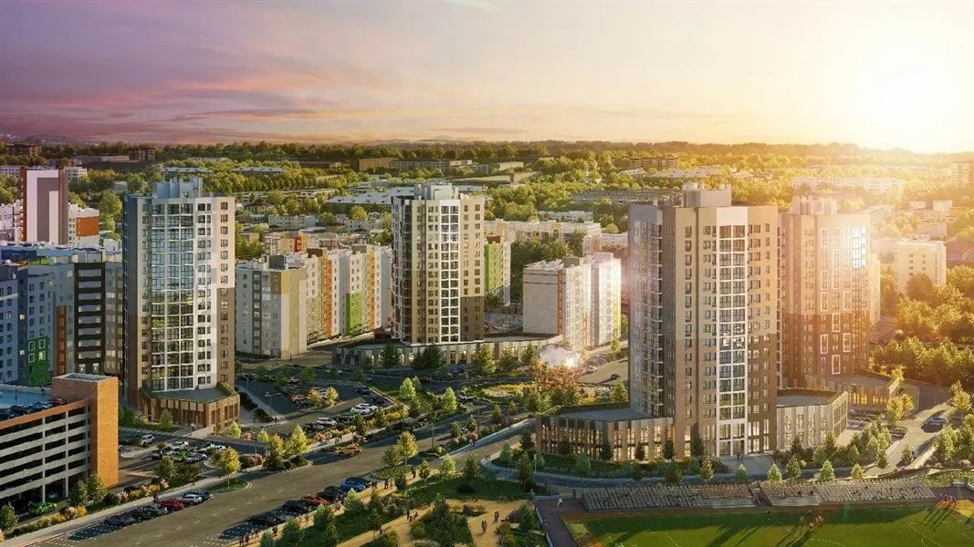 2-к, 60.54 м² · Город Мира