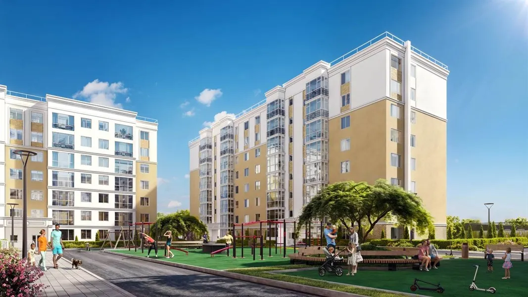1-к, 34.5 м² · Утесов