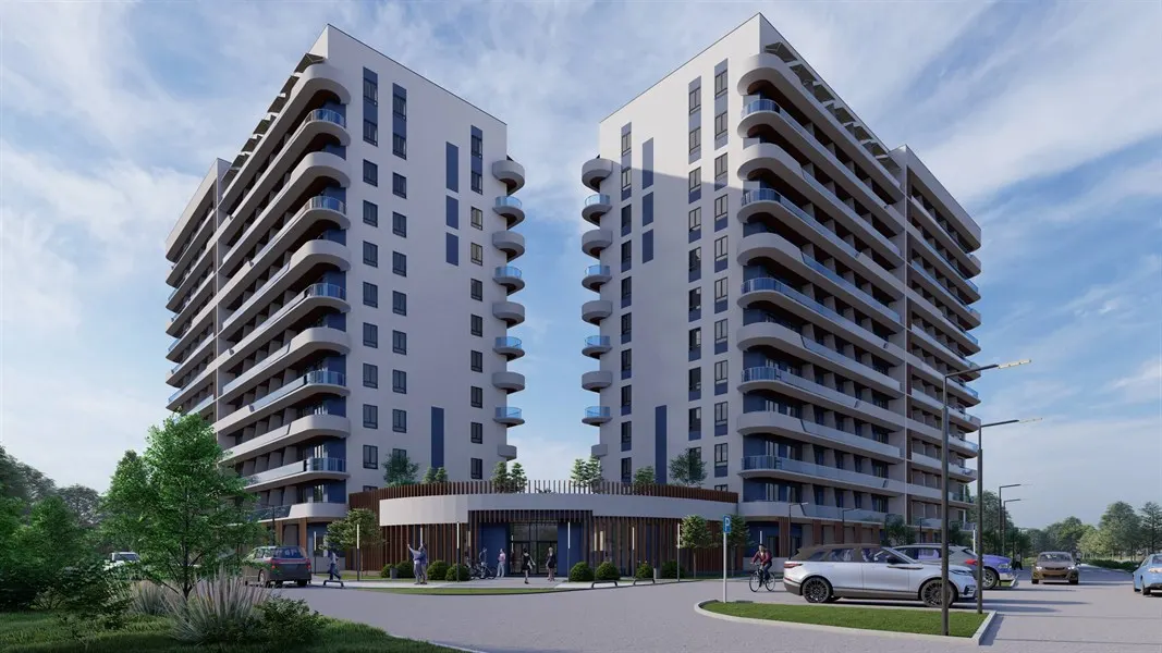 Студия, 31.84 м² · Комплекс апартаментов Аурея
