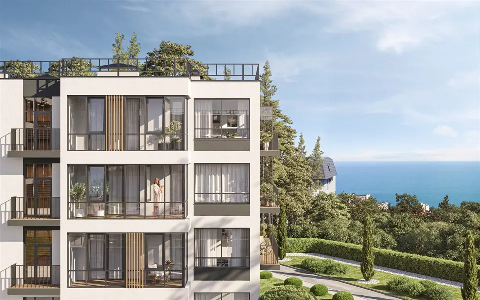 Студия, 46.5 м² · Вилла Маяк