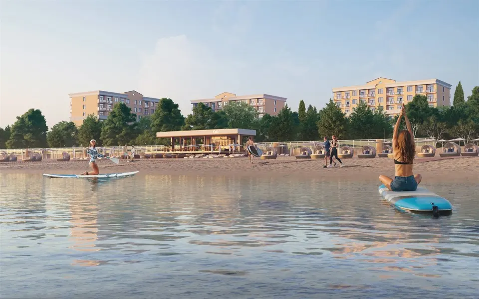 Студия, 26.29 м² · Апарт-комплекс Новая Керкинитида