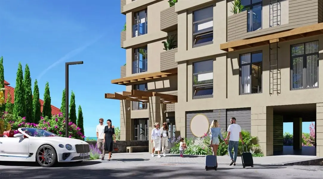1-к, 46.78 м² · Апарт-комплекс Вилла Ливадия