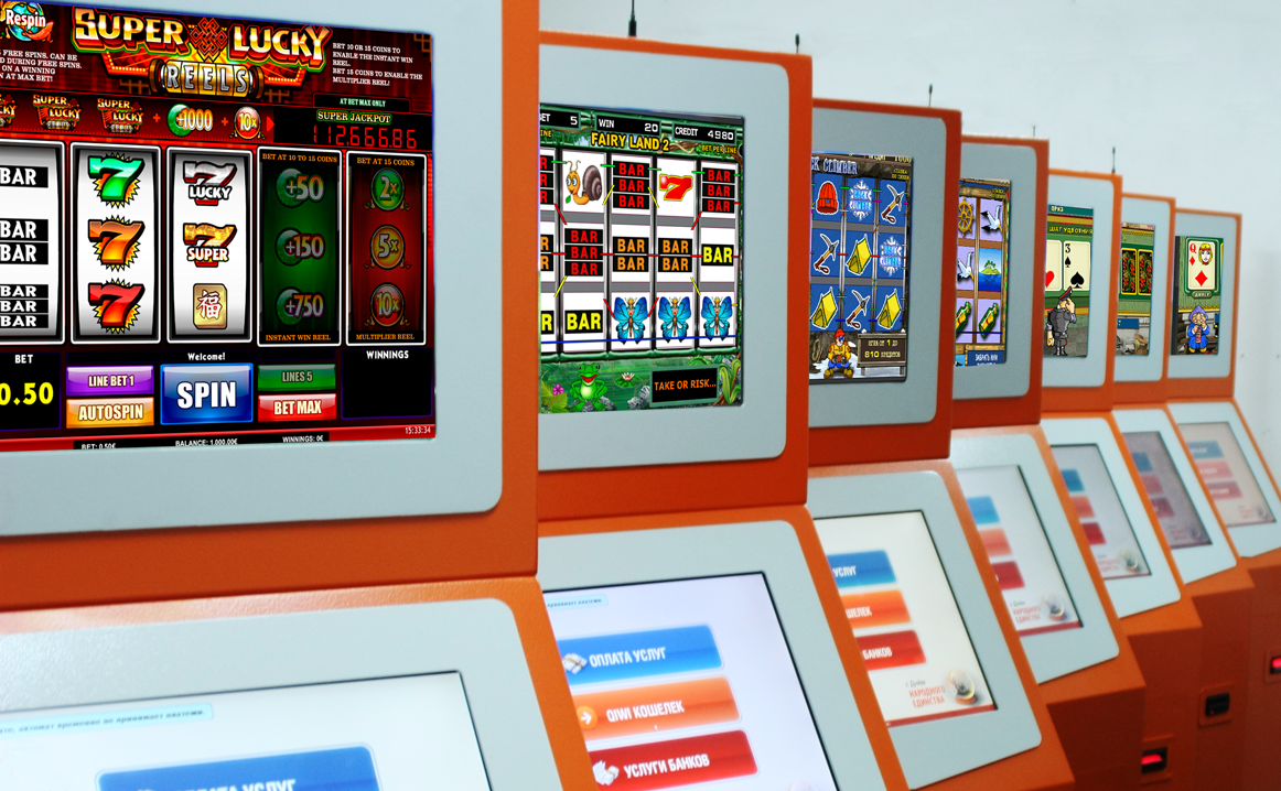 Интернет игровые терминалы автоматы бездепозитный бонус для новых игроков казино