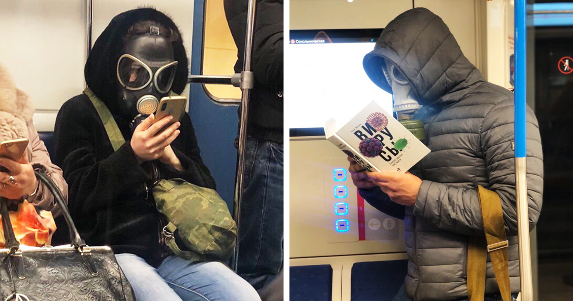 Маску сегодня отменили. Люди в масках в метро. Люди в масках в Московском метро. Люди в противогазах в метро. Противогаз метро.