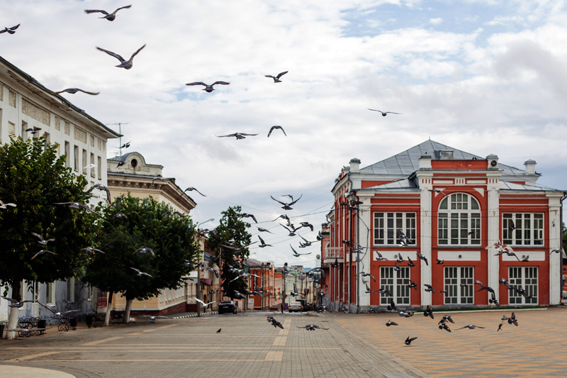 Елец купеческий город. Елец исторический центр. Елец красная площадь фото.