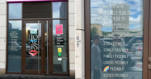 Москвичи занижают рейтинг ресторану Lovers за надпись «friendly» рядом с радугой