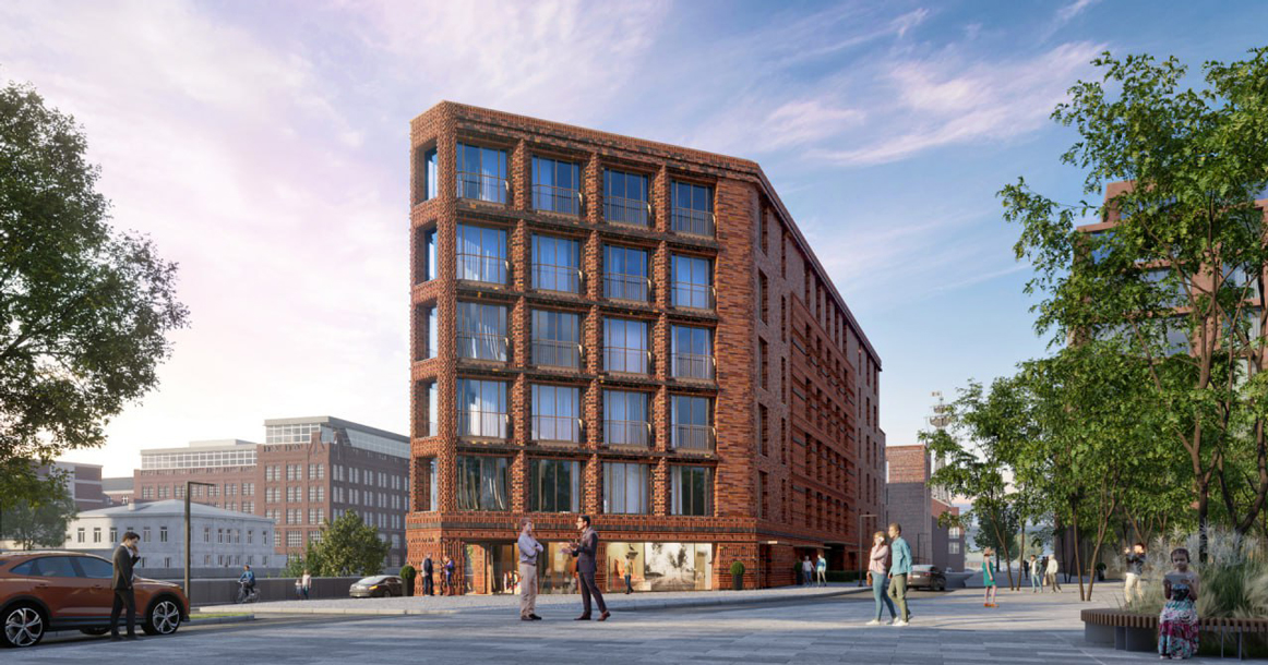 Вот таким будет первый корпус ЖК на месте клуба Icon на «Красном Октябре»