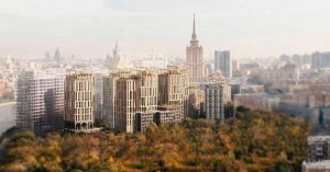 Рядом с гостиницей «Украина» появится вот такой жилой комплекс высотой до 18 этажей