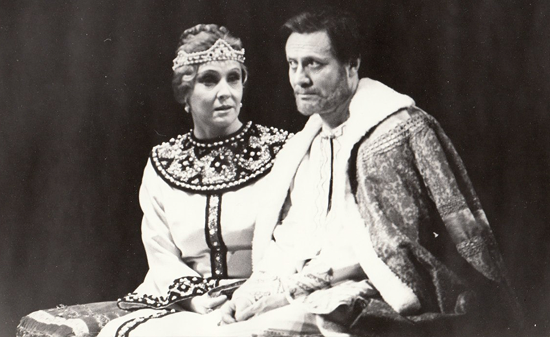 Спектакль «Царь Федор Иоаннович» с Юрием Соломиным. 1978 год