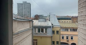 Вид из моего окна: на Борисоглебский переулок