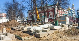 Археологи нашли в Новодевичьем монастыре остатки старинного некрополя