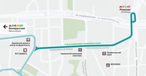 Трамваи на Трифоновской улице и у Рижского вокзала запустят в 2025 году спустя 30 лет