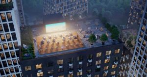 Кино среди высоток: в Коммунарке построят ЖК с кинотеатром для жильцов на крыше